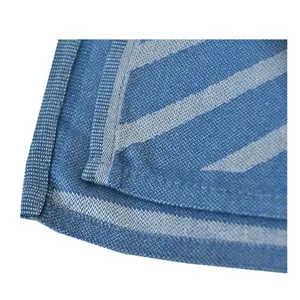 Синий Феникс дорожное одеяло самолет 100% Модакриловый логотип жаккард прочный подол для самолета огнестойкий дешевый опт