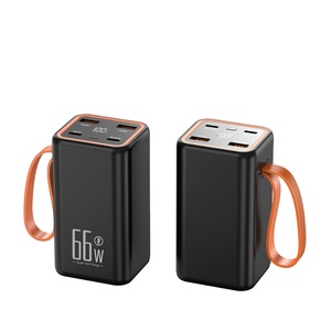 LANY 10000mAh Powerbank Banco de energía de mayor capacidad Portátil 20000mAh Power Banks <span class=keywords><strong>Super</strong></span> capacidad Cargador con luces LED duales - Product Image 1