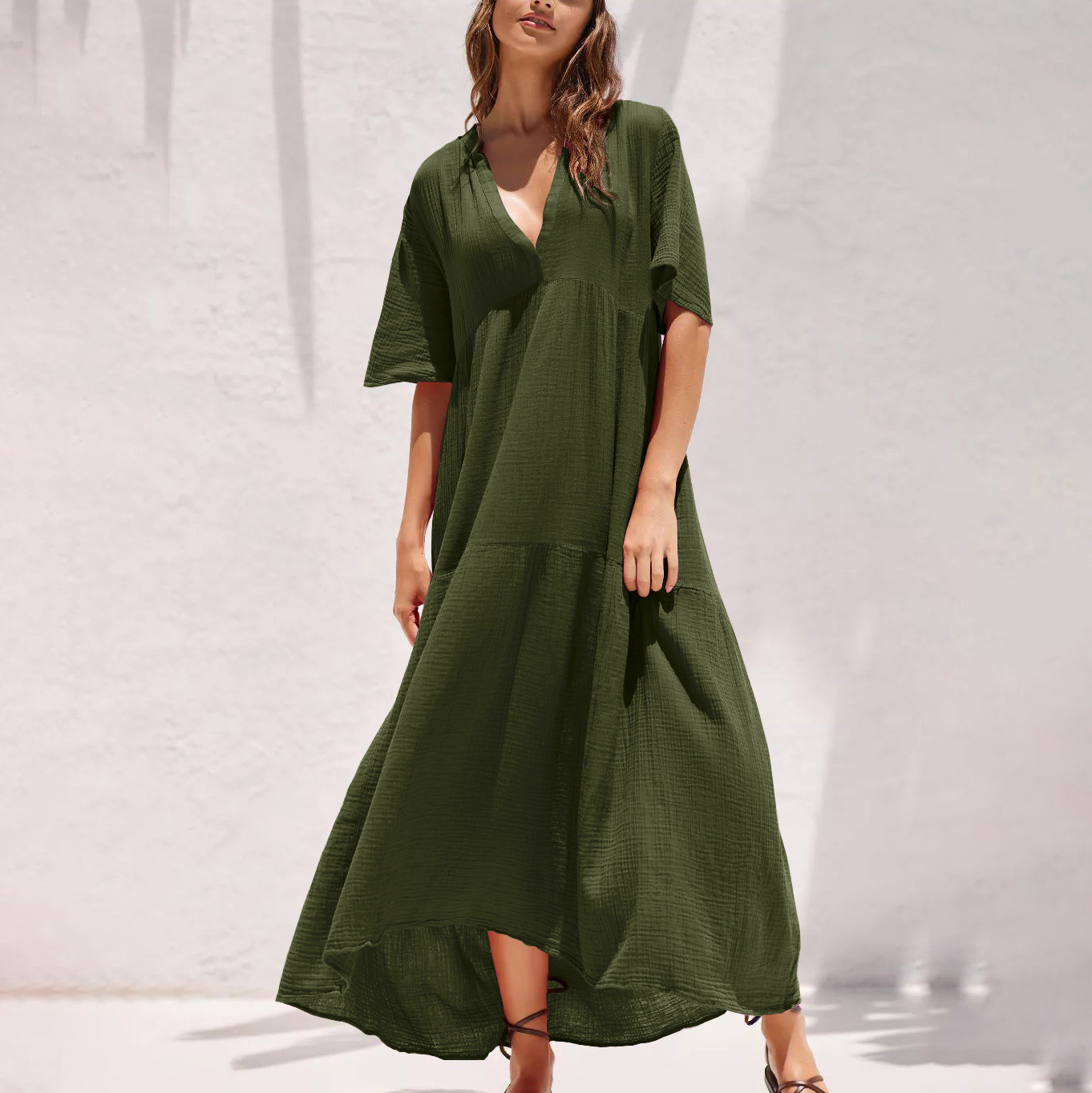 mermaid maxi dresses Women's Potter Mermaid Bead Maxi Dress XXS/XS/S/M/L/XL/XXL/3XL/Customize  High Risk Red – Happy Clothing