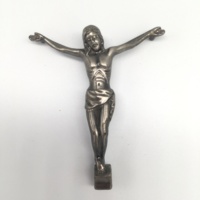 Pendentif catholique en bronze avec jésus, 1 pièce, haute qualité, meilleures ventes, crucifix