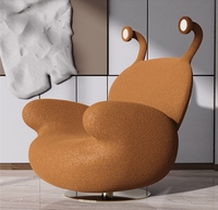Collection Vietnam : Chaises Adirondack Saucer Penguin à bascule pour bureau, salon, chambre et hôtel, en polypropylène HDPE durable