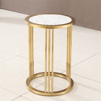Cadre de miroir en acier inoxydable, chaise de table basse, cadre rond ou carré, cadre de présentation, travail artistique en métal