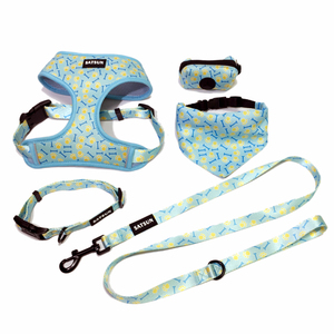 Set Personalizzato per Cani con Pettorina, Dispenser per Sacchetti Igienici, Bandana, Guinzaglio Regolabile e Collare - Product Image 2