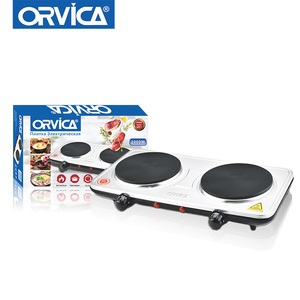 <b>Hot</b> <b>Plate</b> 2 Burners 2000W High Power Electric <b>Plate</b> White Home Cooking <b>Portable</b> Kitchen Use 220V <b>Hot</b> <b>Plate</b> - Product Image 4