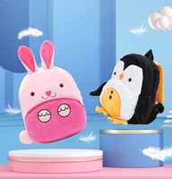 Petit enfant en bas âge sac à dos bébé maternelle pré sacs d'école mignon animaux en peluche dessin animé sacs à dos pour les enfants