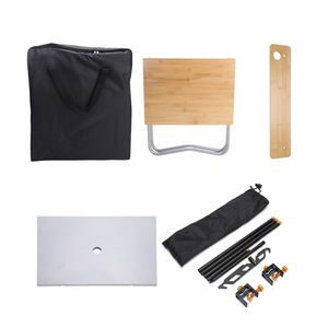 <span class=keywords><strong>Tavolo</strong></span> da Campeggio Leggero in Lega di Alluminio, Design Pieghevole con Borsa per il Trasporto, Ideale per Viaggi e Campeggio - Product Image 3