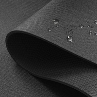 Esterilla de ejercicio de PVC para gimnasio ecológica personalizada de alta densidad gruesa de 6mm-8mm extra grande esterilla de entrenamiento en casa duradera con logotipo personalizado Yoga