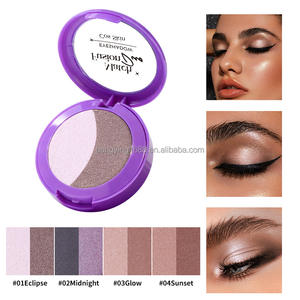 निजी लेबल उच्च गुणवत्ता वाली मिनी प्यारी छोटी छोटी उच्च पिग्मेंटेड शिमर वाटरप्रूफ 2 में ब्रश के साथ - Product Image 1