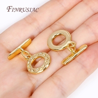 Multi Styles Fermoirs à bascule en laiton de haute qualité 18K Plaqué or Bracelet Connect Fermoirs DIY Jewelry Making Supplies OT Fermoirs