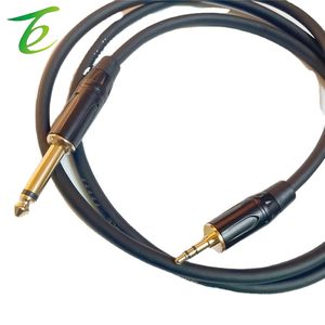 Cavo audio <span class=keywords><strong>3</strong></span>.5-6.5, telefono cellulare maschio-aziendale 2xx, computer, amplificatore di potenza, chitarra, sistema audio, console di missaggio - Product Image 2
