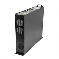 Boîtier d'amplificateur 2U, boîtier d'alimentation, châssis DAC, boîtier d'amplificateur numérique, montage en rack 19 pouces, dispositif industriel, boîtier en aluminium