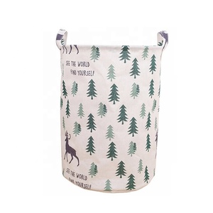 Nouveau panier à <span class=keywords><strong>linge</strong></span> pour enfants de grande capacité avec poignées en <span class=keywords><strong>corde</strong></span>, design en toile durable, 90x120cm - Product Image 6