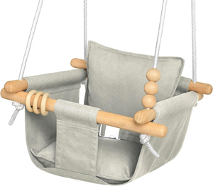Cadeira de Balanço Suspensa Multifuncional para Bebês, Durável, Moderna, Segura e Colorida, para Uso Externo - Product Image 1