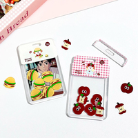 Étui de protection personnalisé pour cartes de musique rock amusantes, pour cartes photo de couple, badges d'étudiant de dessin animé, porte-cartes, porte-clés