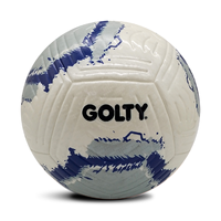 GOLTY GSH-6014 Taille 5 Poids 400-450G et Circonférence 680-700MM avec Ballon de Football en Cuir PU à Vente Chaude