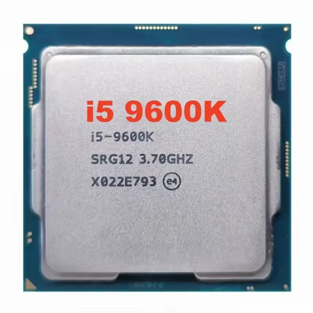 In the Phone, the I5-9600K Processor and Other Central Processors Are Available at 3.7GHz 9M 95W I5-9600K Wholesale and in Stock