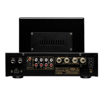 Amplificateur Domestique Intégré Hybride Stéréo HIFI 100Wx2 avec 6 Tubes à Vide et Télécommande