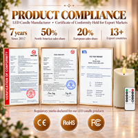 Bougies LED d'extérieur étanches en plastique, effet flamme vacillante, alimentées par piles, avec télécommande et minuterie, sans feu, finition cire simulée