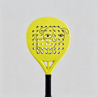 Raquette de padel professionnelle en fibre de carbone 12K avec noyau en EVA souple, forme diamant, haute performance, contrôle de la puissance et du spin