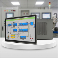Panel PC Industrial con Pantalla Táctil Capacitiva Integrada Sin Ventilador, IP65, Compatible con Android, Linux, Ubuntu, 18.5 Pulgadas, Intel Core I5