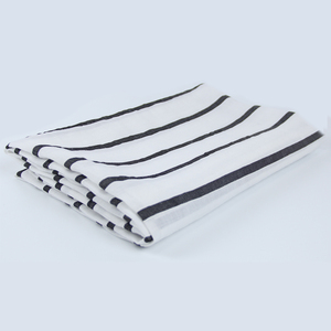 Tissu en lin clair délavé à rayures, tissu de haute qualité pour les vêtements, collection - Product Image 1