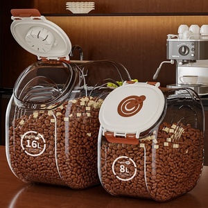 Contenedor de Almacenamiento de Alimentos para Mascotas de Gran Capacidad de 16L, Hermético y a Prueba de Humedad, Suministros para Mascotas - Product Image 3
