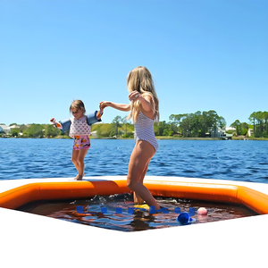 Bơi Đảo Nổi Bè Lá Nước Máy Bay Phản Lực Trượt Tuyết Dock Nổi Nền Tảng - Product Image 5