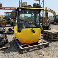 Rakitan Kabin Operator Mesin Teknik OEM yang Disesuaikan, Kabin Loader Baja untuk Konstruksi Berat