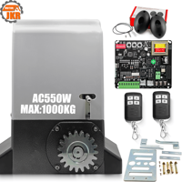 Moteur d'ouverture de porte coulissante électrique haute performance 550W 1000kg avec limiteur à ressort et capteur infrarouge pour contrôle automatique de portail
