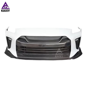 Paraurti Anteriore in Fibra di Carbonio per <span class=keywords><strong>Nissan</strong></span> <span class=keywords><strong>GTR</strong></span> R35 2008-2019 Stile TS Paraurti <span class=keywords><strong>Auto</strong></span> in Fibra di Carbonio - Product Image 3
