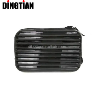 Mini borsa da 7 pollici ABS + PC leggera impermeabile e resistente fodera in poliestere multifunzione <span class=keywords><strong>valigia</strong></span> di piccole <span class=keywords><strong>dimensioni</strong></span> con cintura - Product Image 5