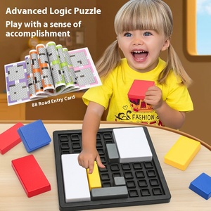 Cubos educativos interactivos para niños, bloques de construcción de plástico, juegos EN71, rompecabezas lógico para inteligencia de pensamiento lógico - Product Image 5