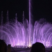 Fuente de Agua Musical Decorativa de Acero Inoxidable Comercial, Diseño Moderno, con Control Multimedia para Decoración de Paisajes Exteriores