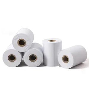 Rollos de papel térmico directo hasta la recepción, rollos de papel de impresión de 58MM