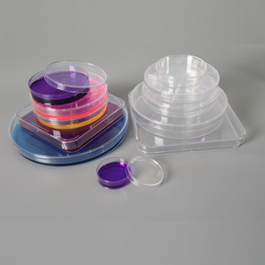 Placas de Petri Desechables de Plástico Redondas y Cuadradas de 35, 60, 70, 90, 100 y 150 mm para Cultivo Celular - Product Image 2