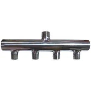 Chinese manufacturer wholesale stainless steel 304 manifold water distribution s.s. manifold