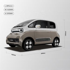 New Energy Mini <span class=keywords><strong>4</strong></span> Ruedas Cuatro Ruedas Vehículo Eléctrico Micro Coche Bajo Costo - Product Image 4