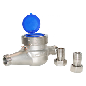 Medidor DE AGUA DE ACERO INOXIDABLE <span class=keywords><strong>DKV</strong></span> 1/4 de 304 pulgadas NPT con salida de pulso Medidor roscado certificado NSF con soporte de personalización OEM - Product Image 5