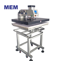 Presse à chaud pneumatique TQ1-6080 grande taille 60 x 80 cm pour t-shirts avec feuille de téflon