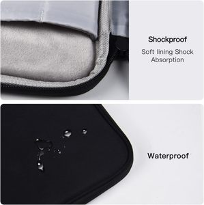 Op maat gemaakte logo waterdichte draagbare 11-13 <span class=keywords><strong>inch</strong></span> <span class=keywords><strong>tablet</strong></span> hoes draagtas organizer tas met handvat voor iPad - Product Image 5