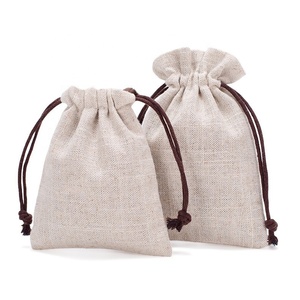 High Quality Double Layer Cotton Velvet <b>Drawstring</b> Gift Bag with Custom Logo for Jewelry Packaging Wedding Storage Bag - Product Image 4