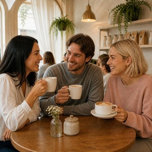 Kingze personalizzabile Logo Design moderno eco-friendly in ceramica Espresso caffè tè tazza <span class=keywords><strong>e</strong></span> piattino Set per uso domestico o omaggi - Product Image 4