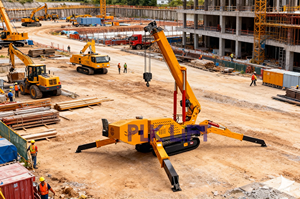 <span class=keywords><strong>Crane</strong></span> Crawler Kecil Tipe Boom Putar Penuh 12 Ton, Spider <span class=keywords><strong>Crane</strong></span> - Product Image 5