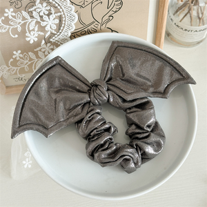 2026 nouveau Spot Halloween cheveux cravates cinq étoiles noeud chauve-souris diables araignée cheveux chouchous tissu fête arc cerceau vacances cheveux chouchous - Product Image 5