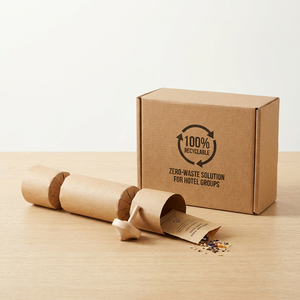 Boîte à bonbons personnalisée durable en forme <span class=keywords><strong>de</strong></span> bonbon, en papier recyclé, pour <span class=keywords><strong>crackers</strong></span>, idéale pour les repas <span class=keywords><strong>de</strong></span> Noël éco-responsables des hôtels - Product Image 5