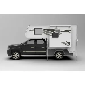 Slide In Pickup 4X4_ Camper_ 4X4_Camper_Truck 6.5 8 Foot Light Small Pop Uo Focoma 8Ft Aluminum 4X4 Popup Camper For Truck