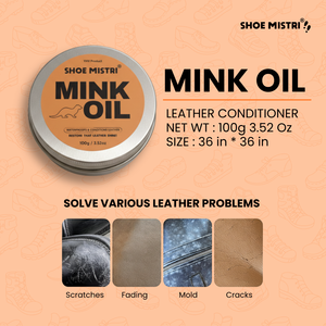 Premium Mink Oil Leather Conditioner & Waterproof Balm Natural Leather Cleaner Restorer Softener for Shoes <b>Boots</b> Bag - Product Image 4