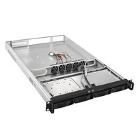 Châssis de serveur 1U de 660 mm de profondeur, 4 baies de disques durs remplaçables à chaud, montage en rack 19 pouces, Mini-ITX, stockage cloud, USB frontal, EATX
