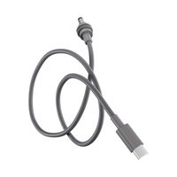 Câble d'alimentation USB-C vers DC 5,5 mm x 2,1 mm 100 W PD de qualité supérieure, compatible Starlink Mini, longueurs 10 pieds, 20 pieds, 50 pieds