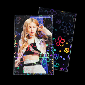 Nuovo!!! Golden Flower 5000 pezzi ologramma KPOP maniche per carte fotografiche, maniche olografiche per schede PC LOMO - Product Image 1